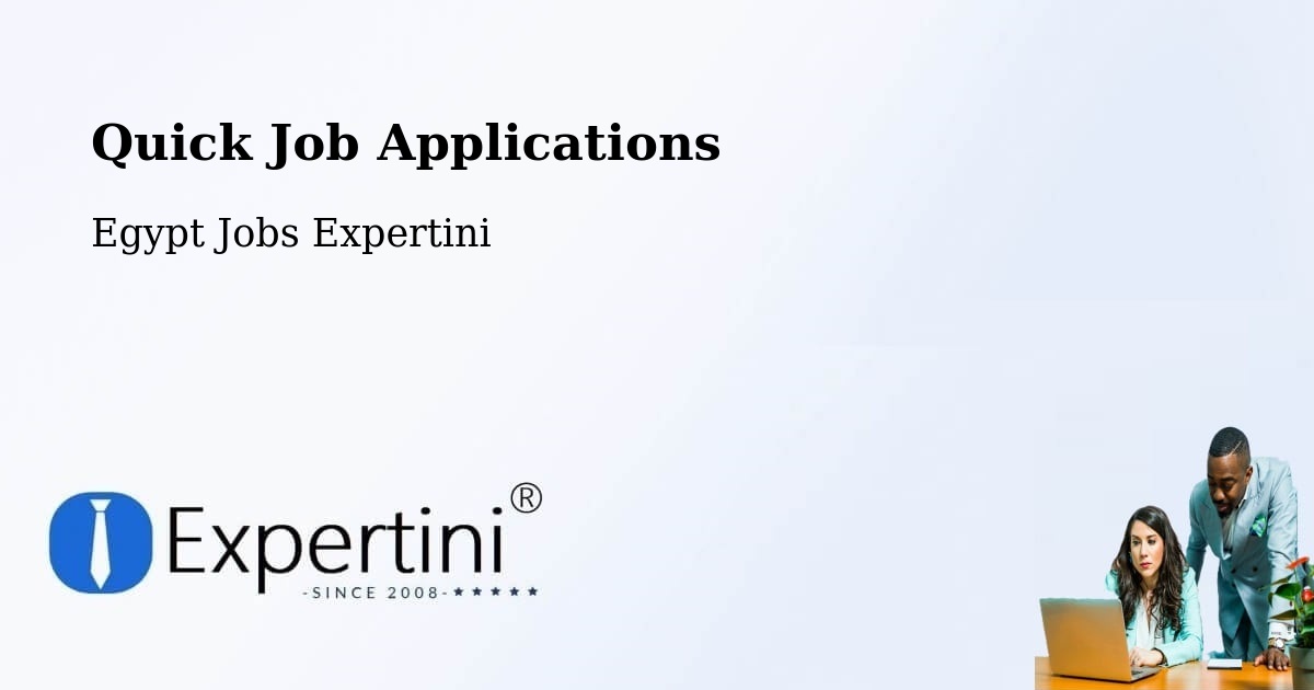 Quick Job Applications - Egypt Jobs Expertini