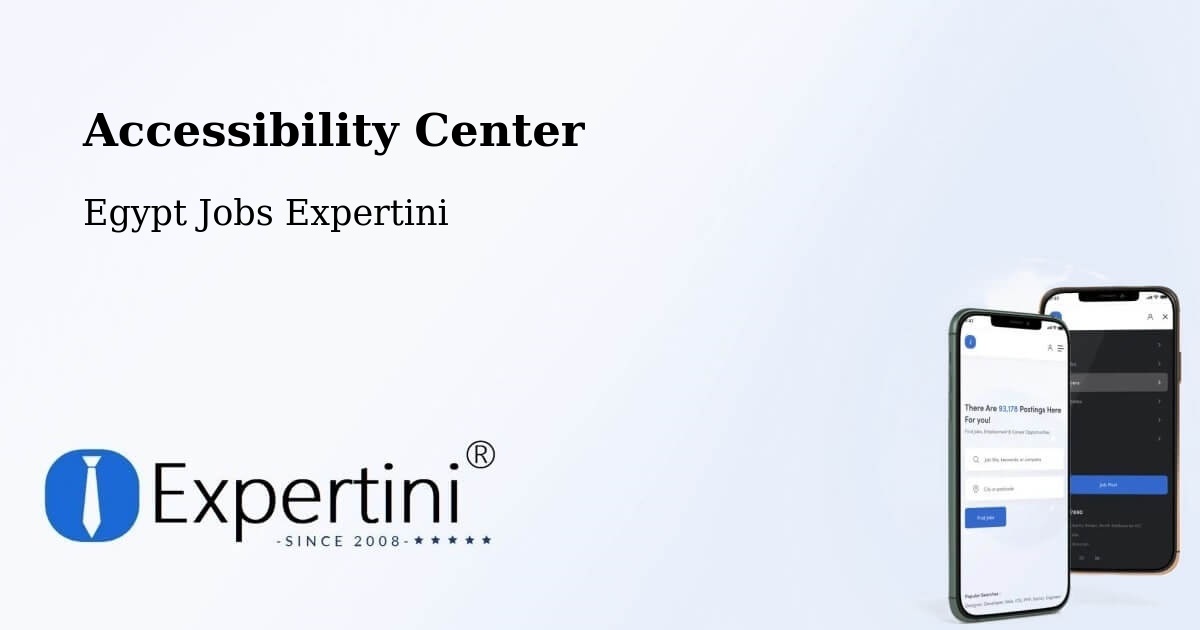 Accessibility Statement – Egypt - Egypt Jobs Expertini