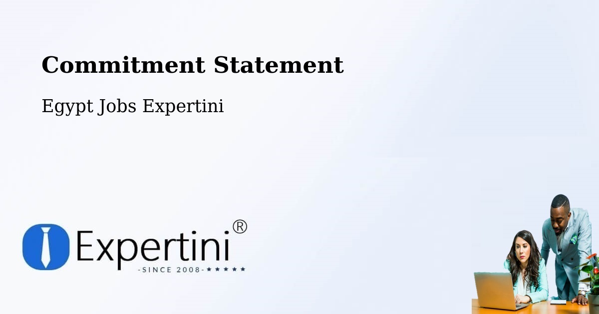 Corporate Commitment – Egypt - Egypt Jobs Expertini