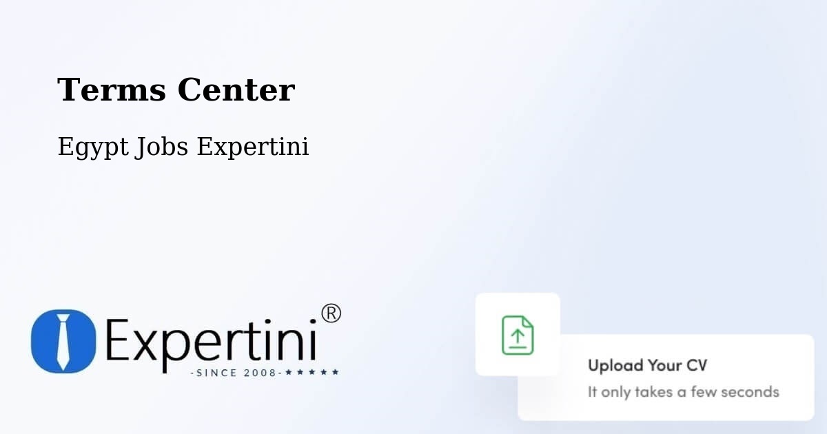 Terms of Service – Egypt - Egypt Jobs Expertini